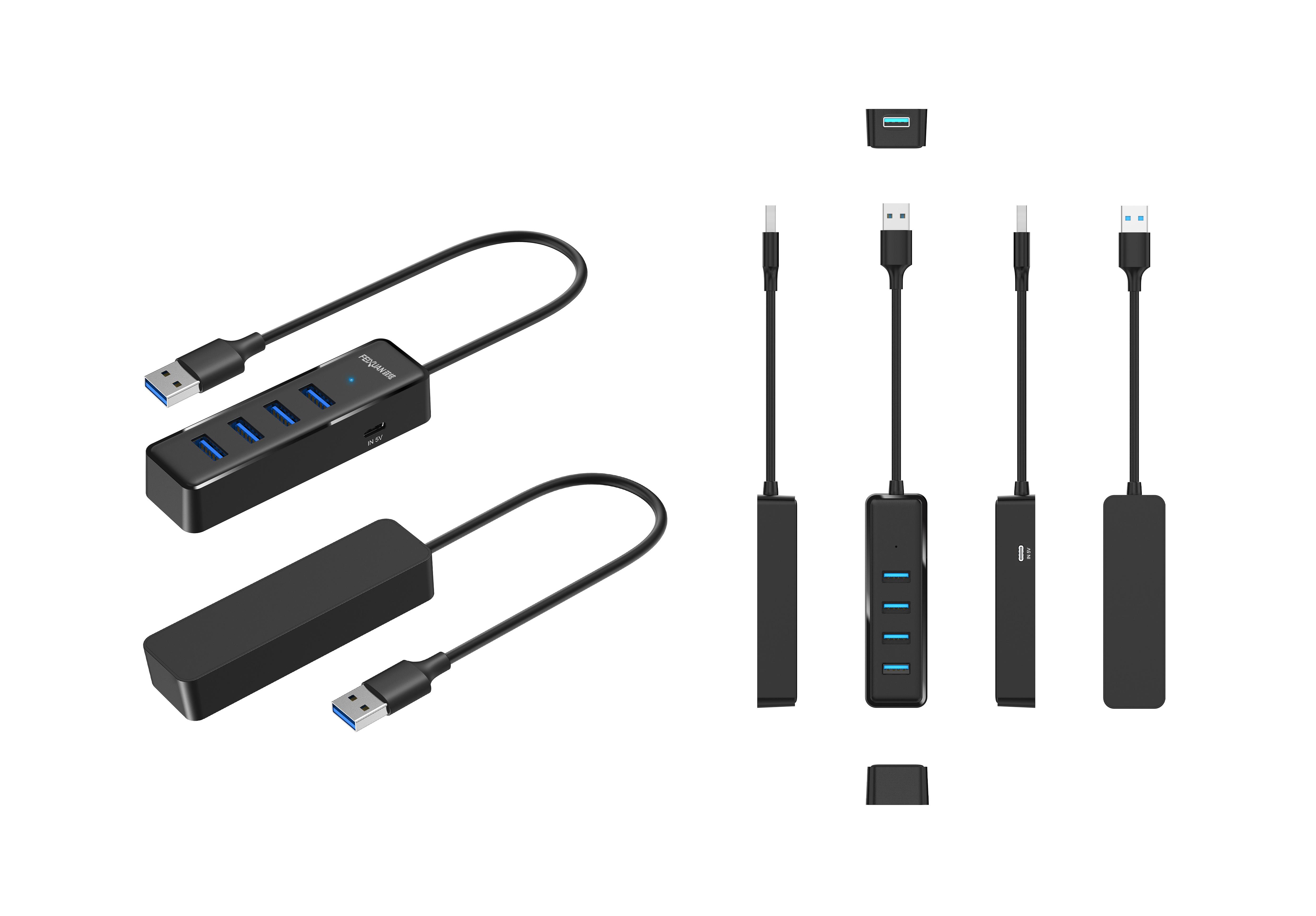 X0114 - 4 in 1 Docking Station_Docking Station_Shenzhen Feixuan electronic technology Co., LTD