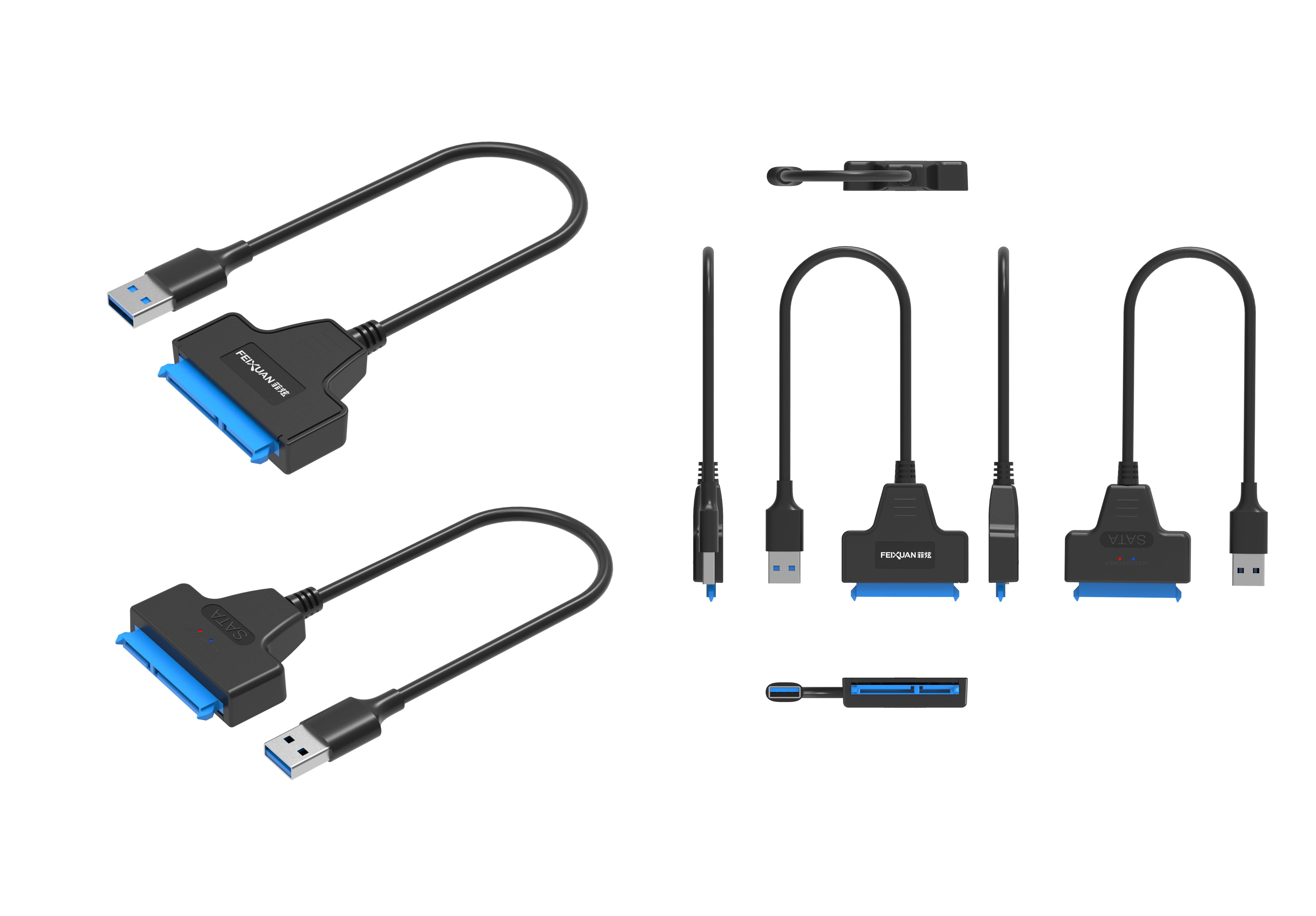 X0051 - USB to SATA Adapter_Other Accessories_Shenzhen Feixuan electronic technology Co., LTD
