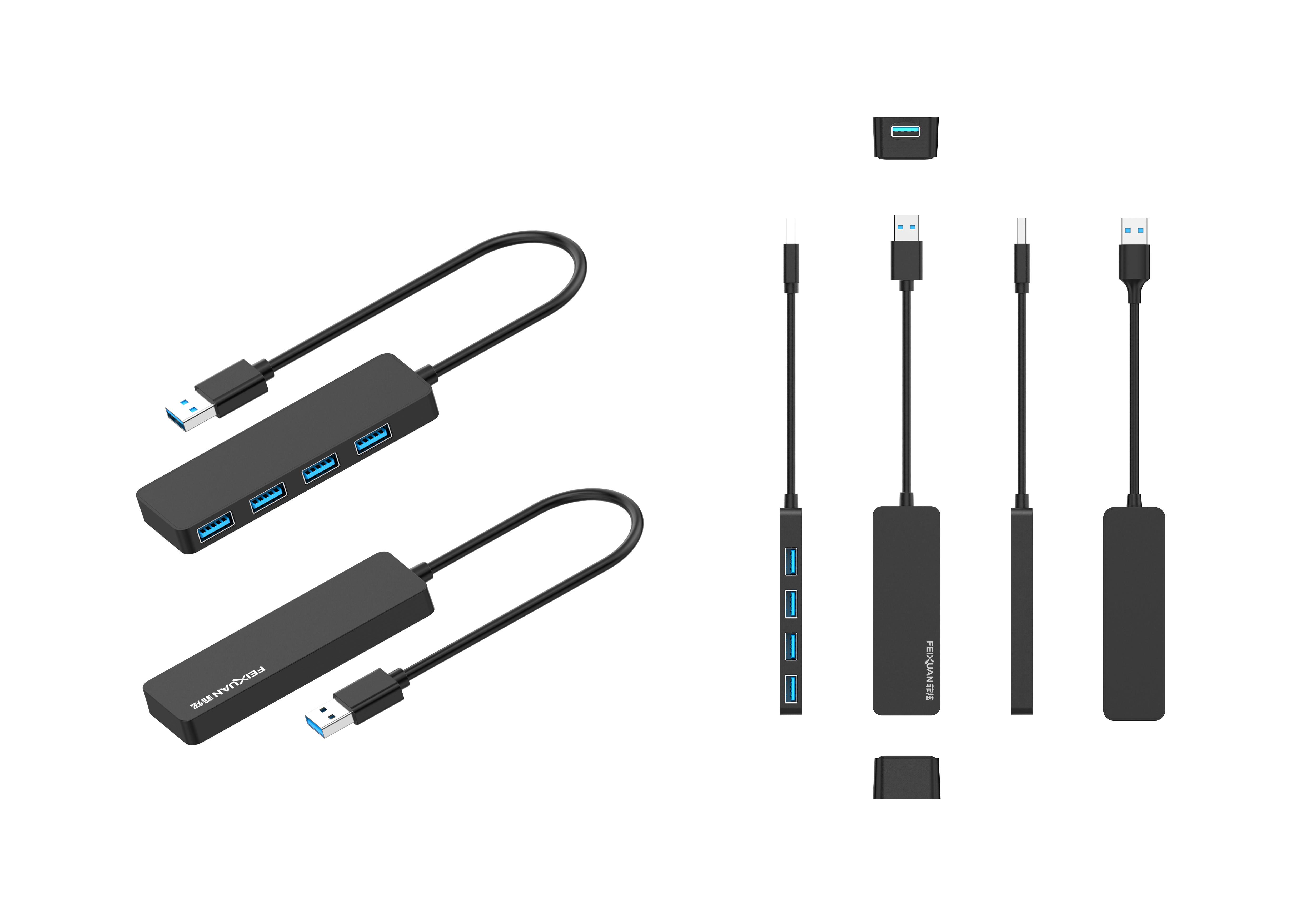 X0125 - 4 in 1 Docking Station_Docking Station_Shenzhen Feixuan electronic technology Co., LTD