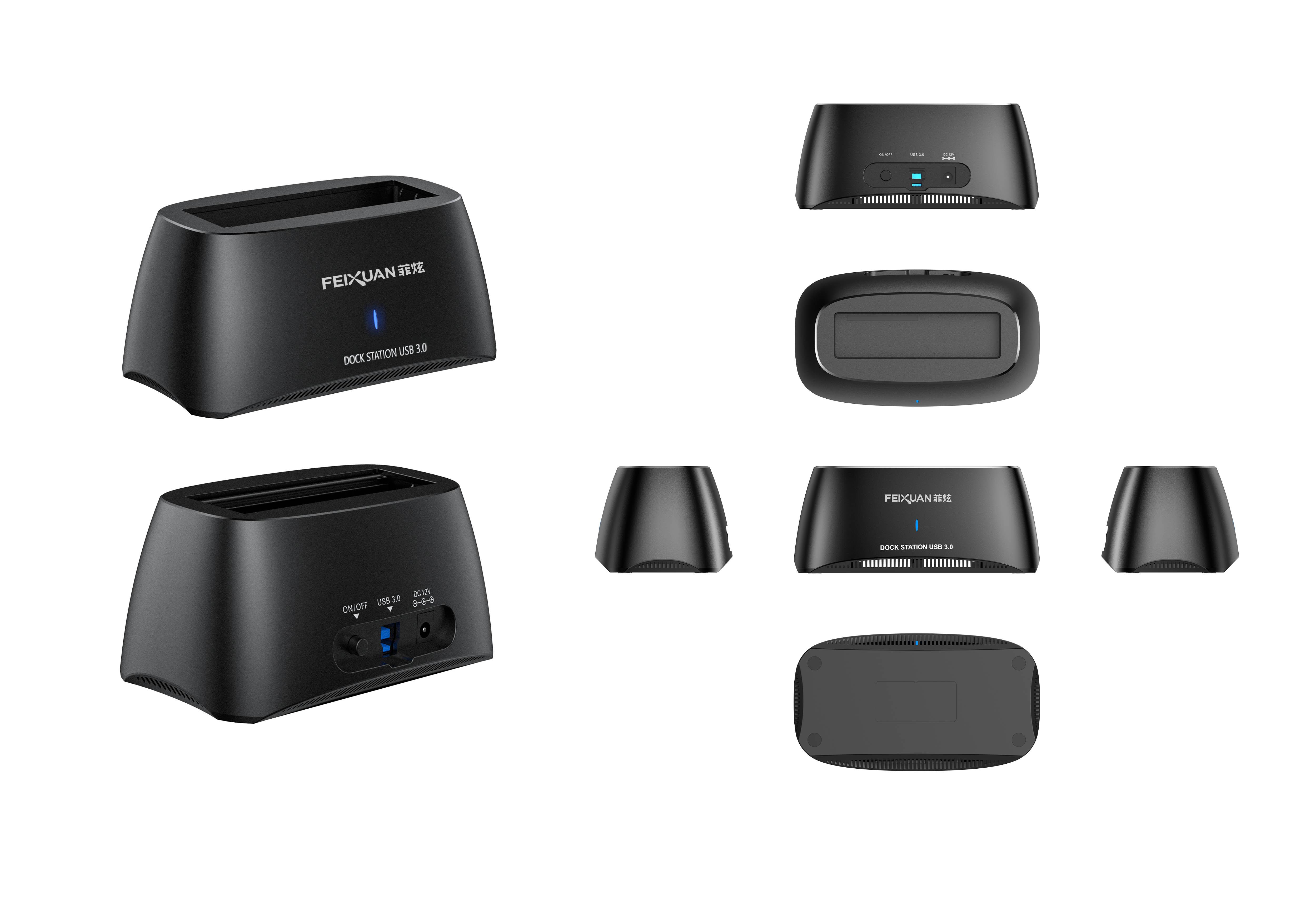 X0042 - Hard Drive Docking Station_Other Accessories_Shenzhen Feixuan electronic technology Co., LTD